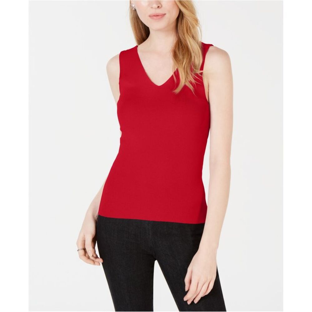 maison Jules Womens Solid Tank Top, NWT